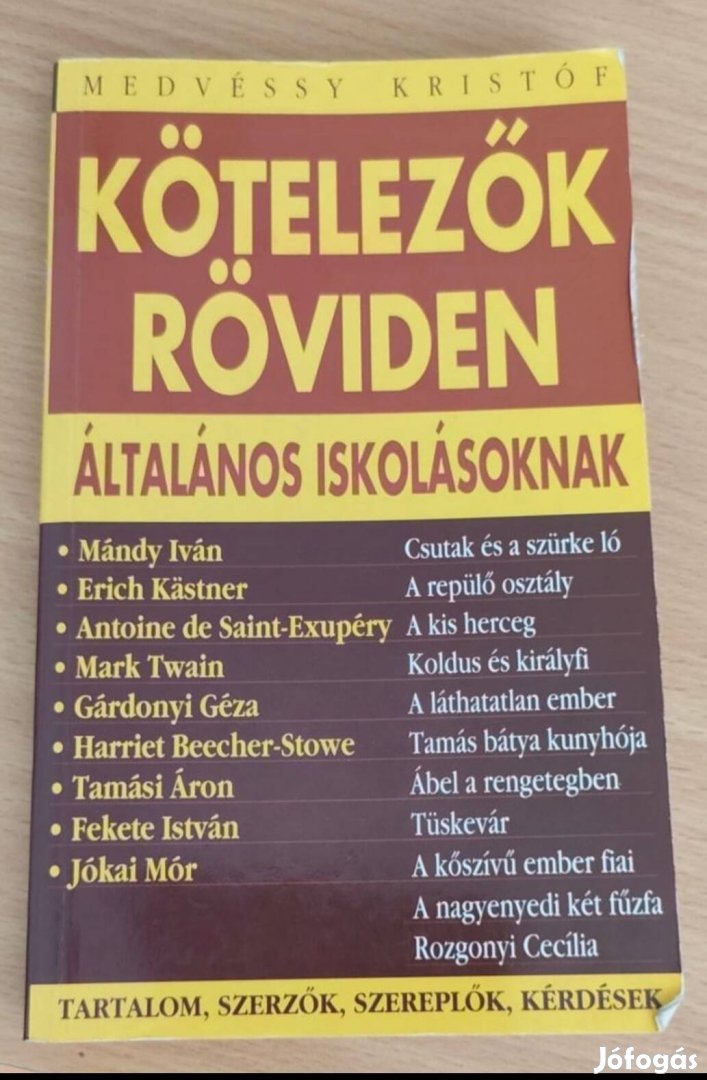 Medvéssy Kristóf: Kötelezők röviden 