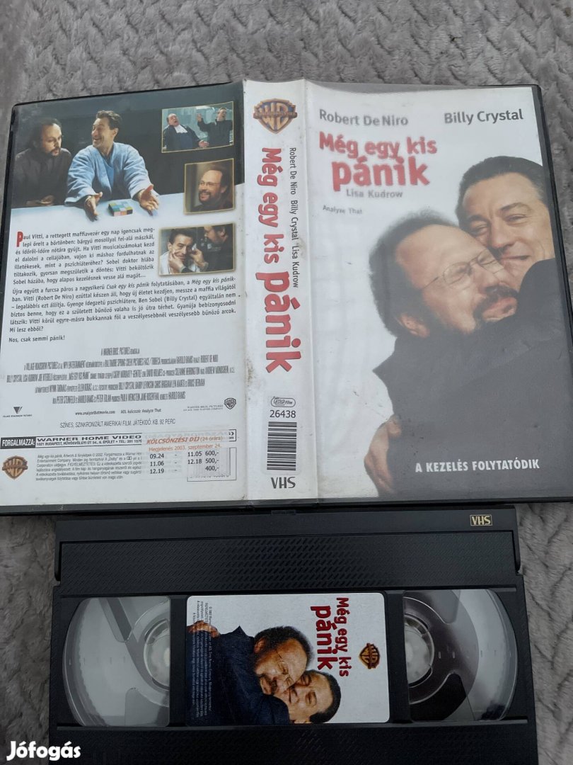 Még egy kis pánik vhs kistok vigjáték
