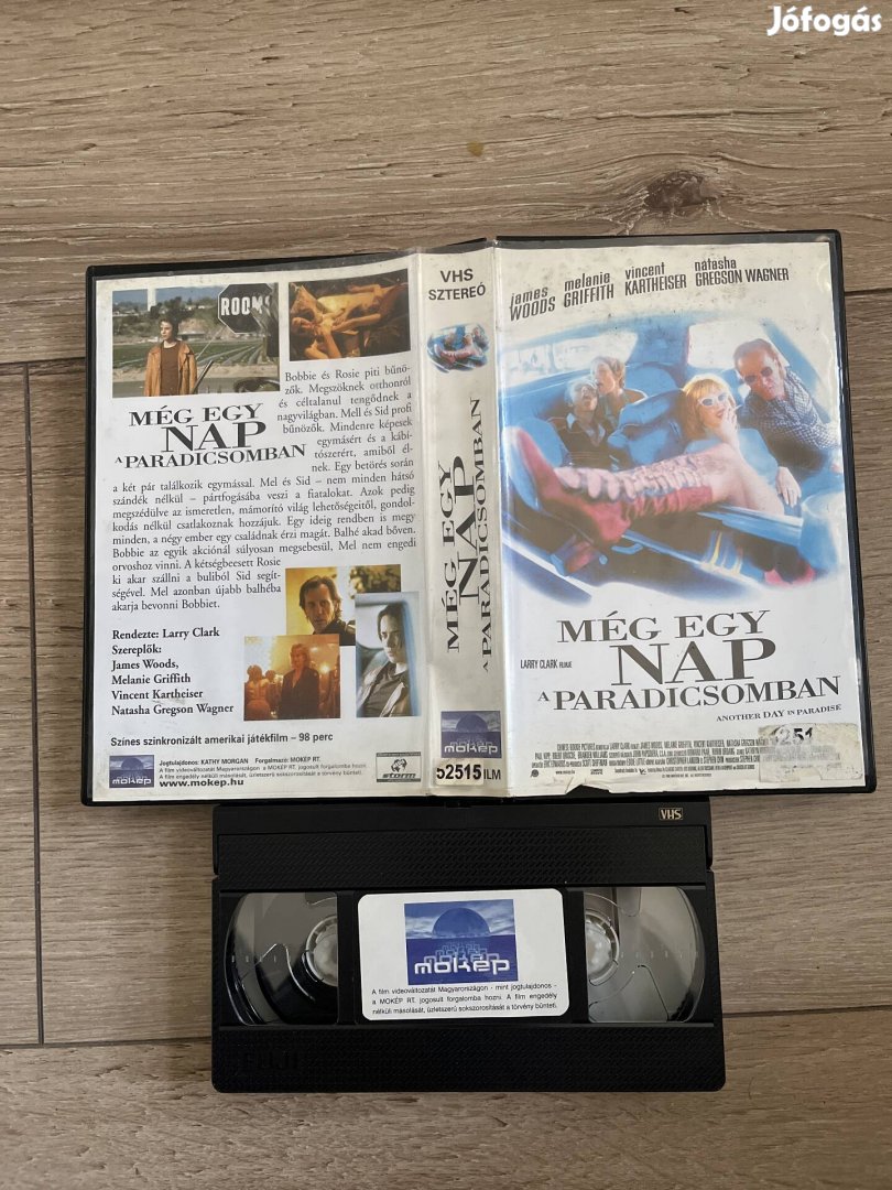 Még egy nap a paradicsomban vhs 