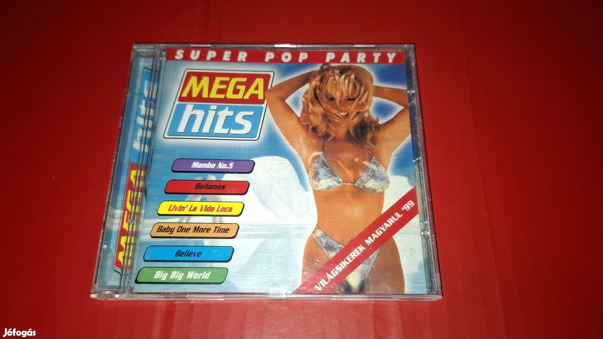 Mega Hits Super Pop Party Magyarul '99 Cd 