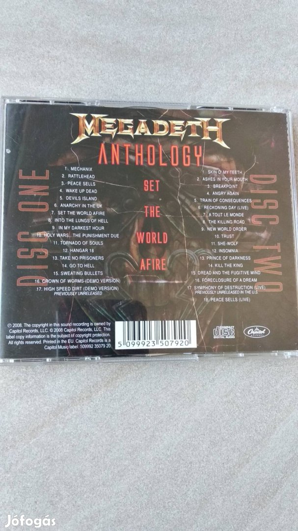 Megadeth Dupla válogatás CD 