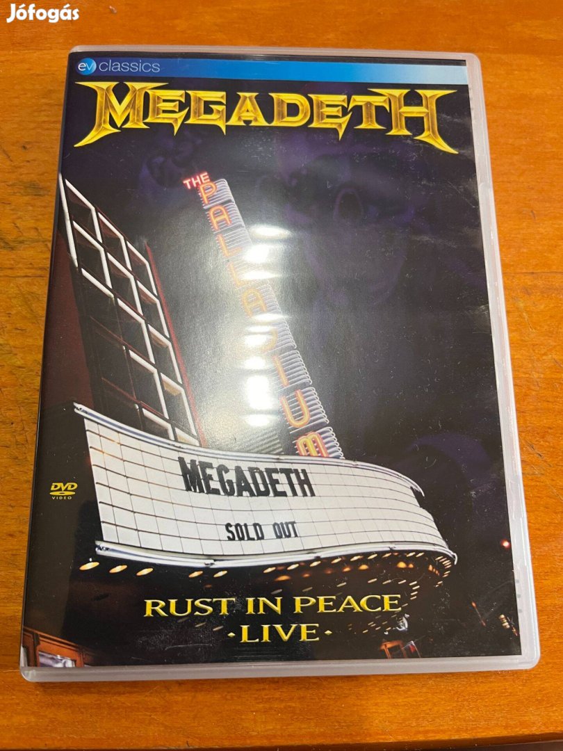 Megadeth -Rust in Peace -Live DVD!