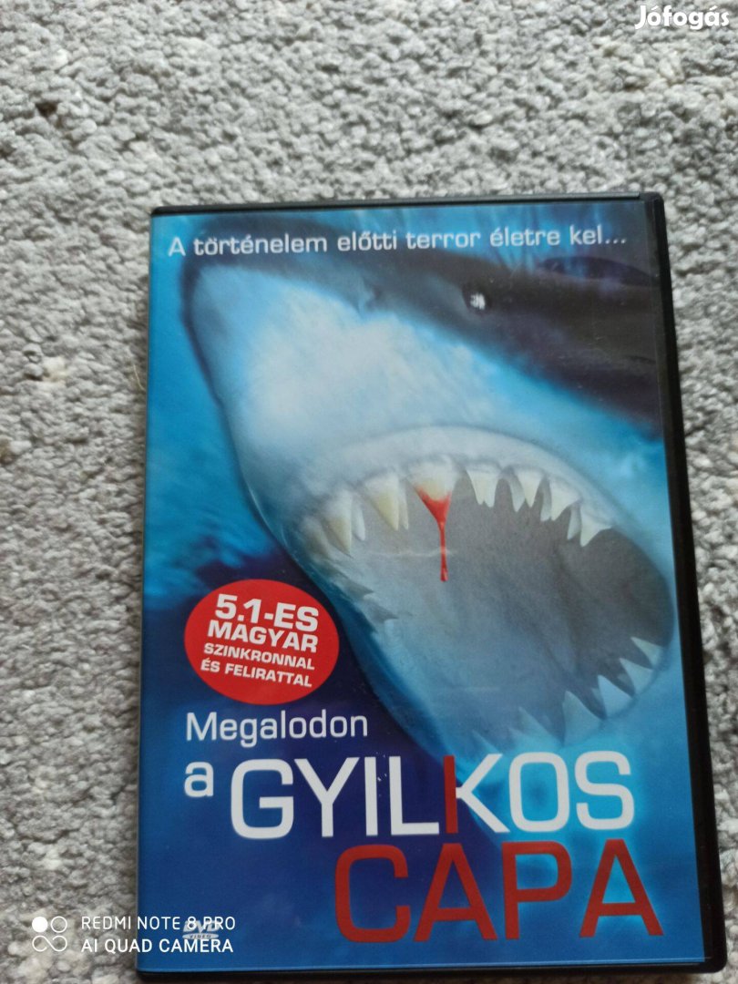 Megalodon a gyilkos cápa dvd