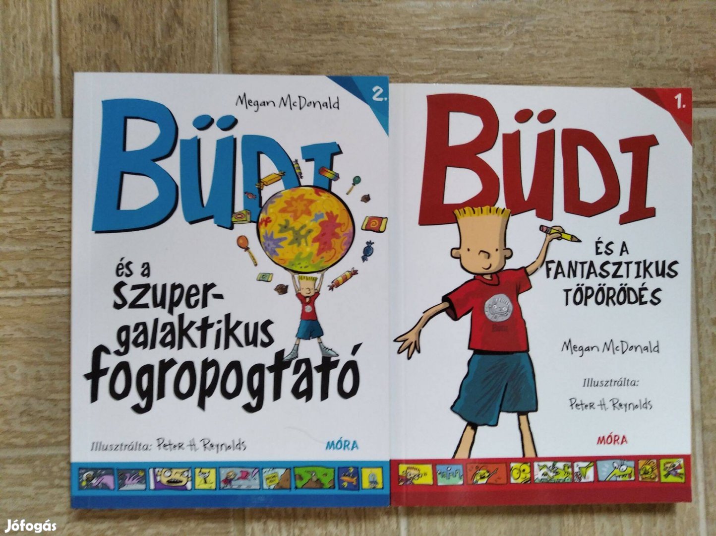 Megan McDonald: Büdi könyvek