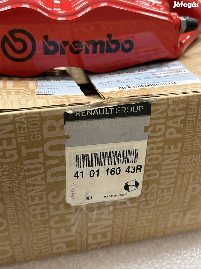 Megane RS  brembo 4 dugattyús féknyereg