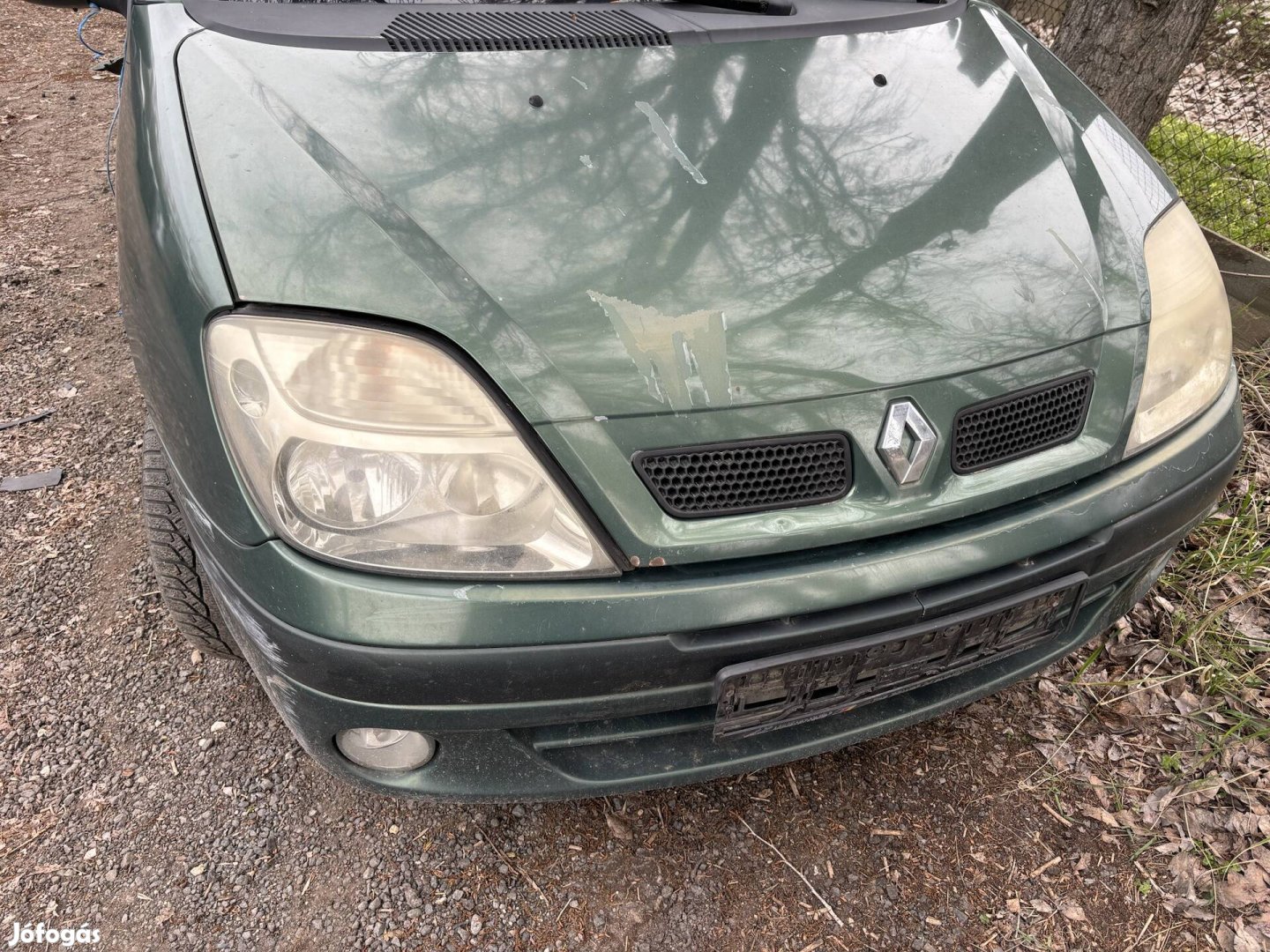Megane Scenic lámpa lökhárító sárvédő motorháztető 