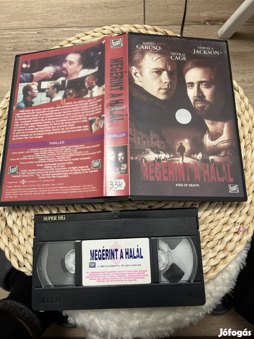 Megérint a halál vhs