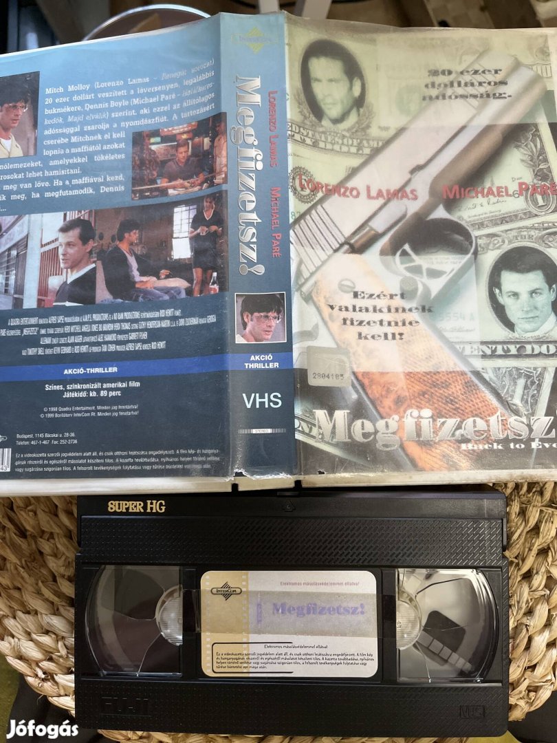 Megfizetsz vhs.  