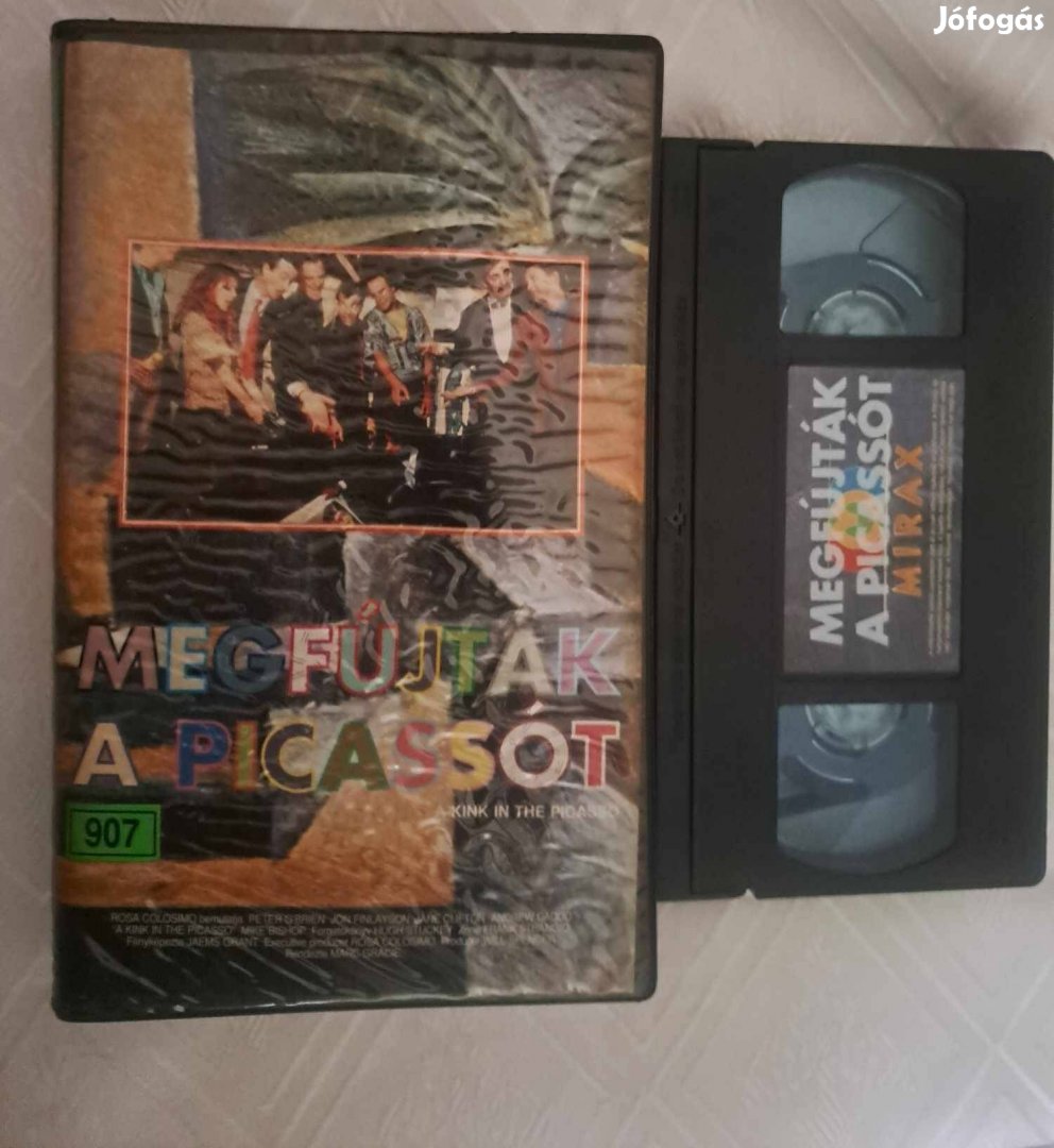 Megfújták a Picassot VHS - Nagy tokos, tékás
