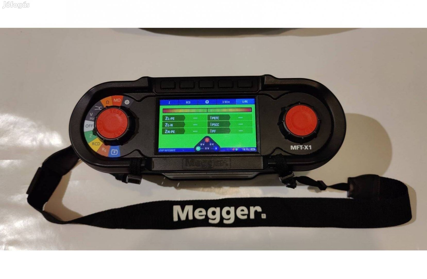 Megger MFT-X1 villamos biztonsági multiméter, nem Metrel, Fluke