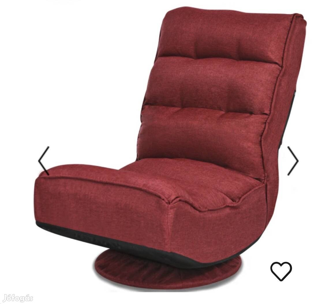 Meggypiros design fotel
