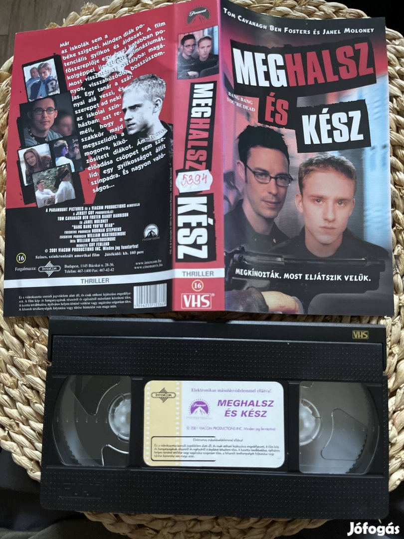 Meghalsz és kész vhs