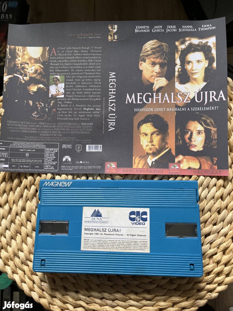 Meghalsz újra vhs m