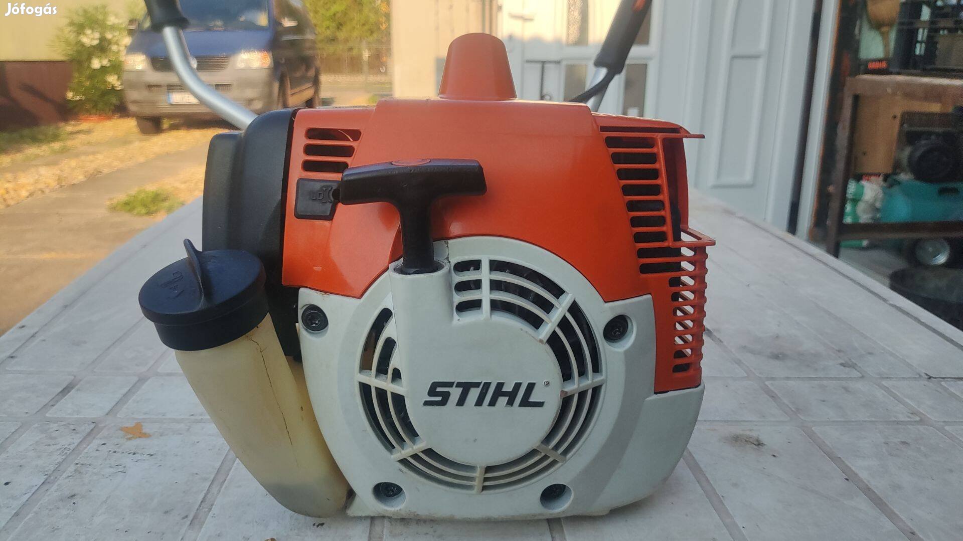 Megkimélt Stihl FS 200 fűkasza Sthil új tartozékokkal