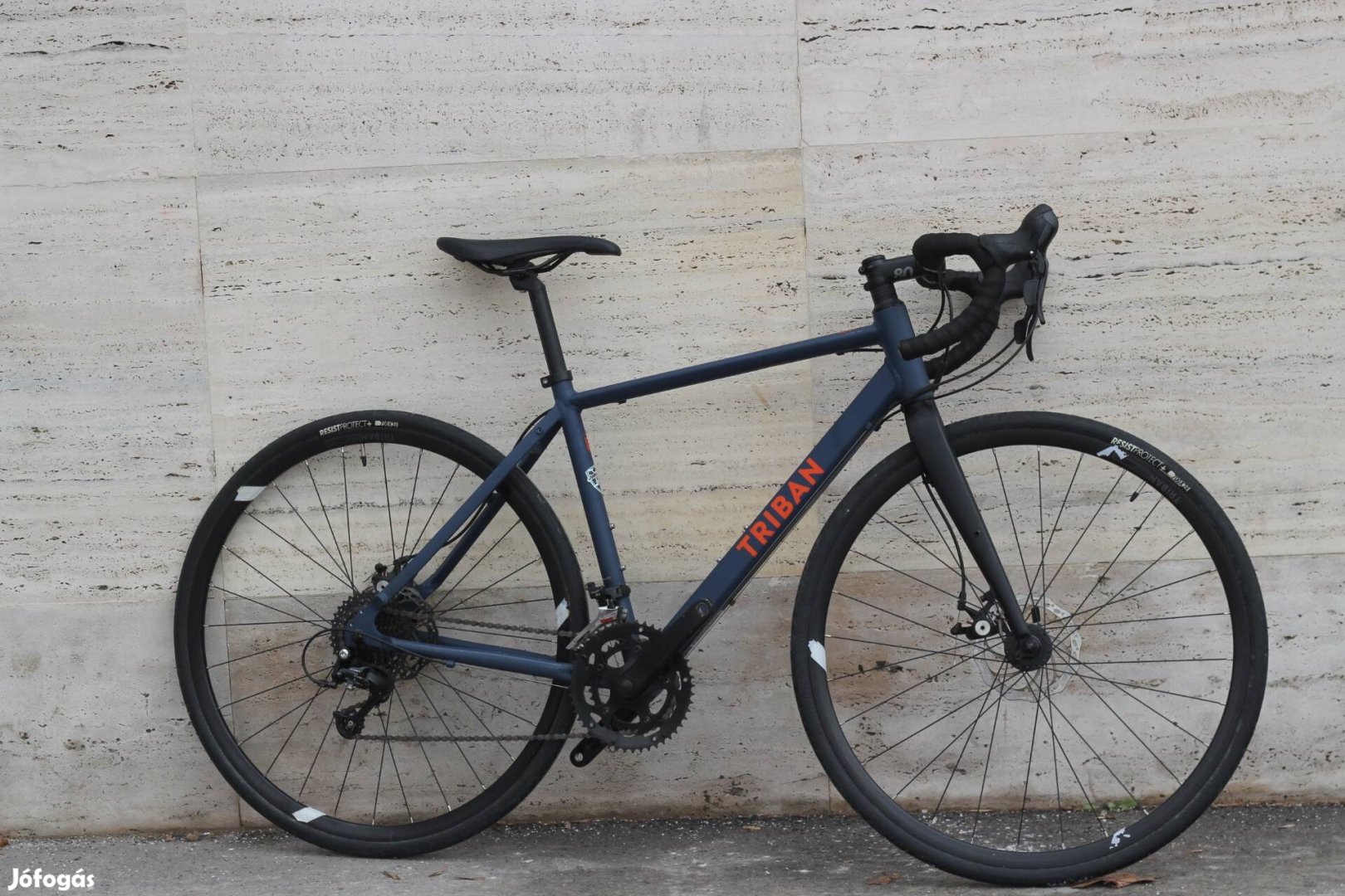 Megkímélt Triban Rc120 S-es Országúti Kerékpár 47cm Alu