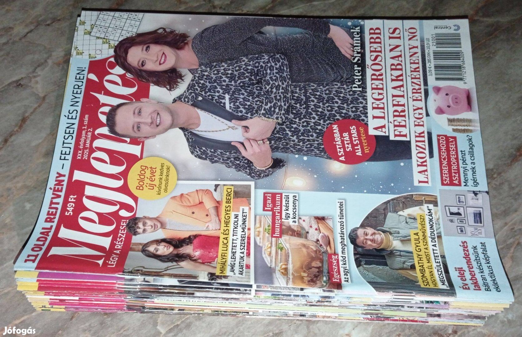 Meglepetés magazinok (az idei összes, 21 db) + a teljes 2024-es évf