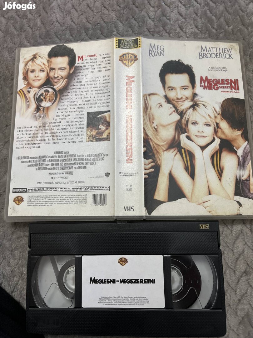 Meglesni és megszeretni vhs kistok vigjáték