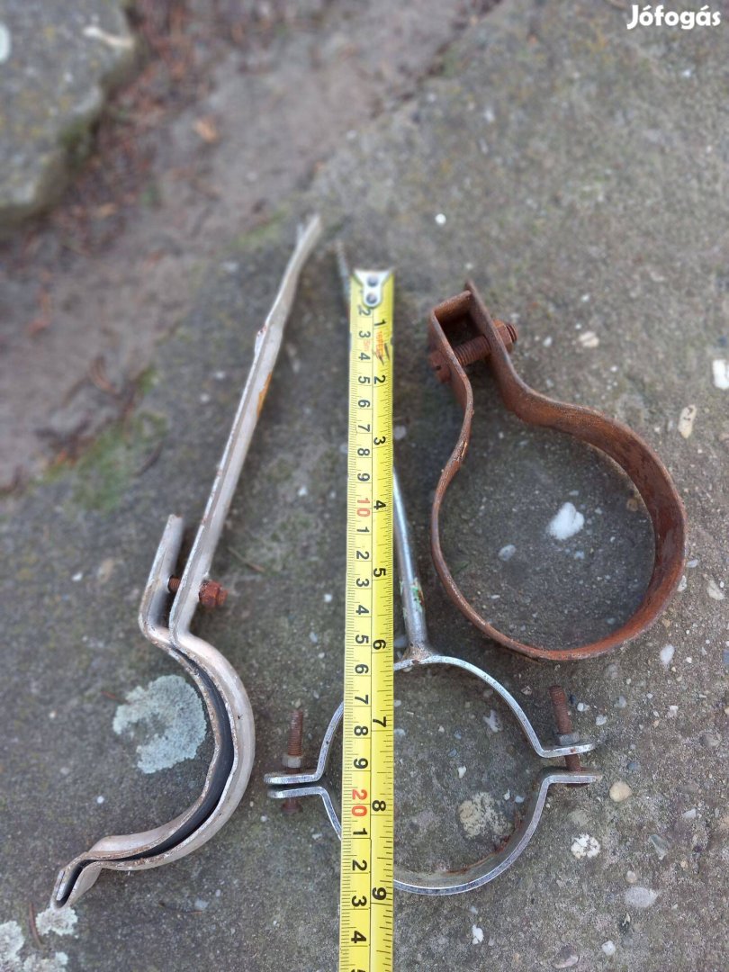 Megmaradt ereszcsatorna vas átm 10cm 3 db