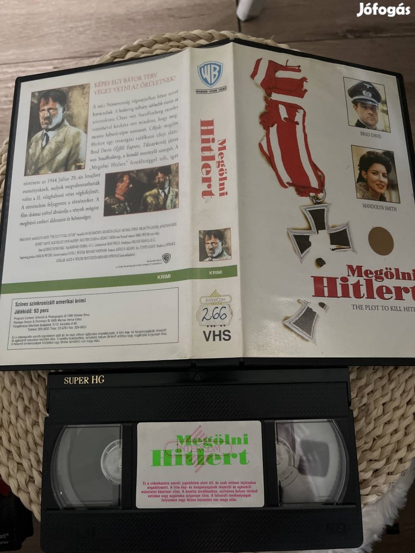 Megölni hitlert vhs film