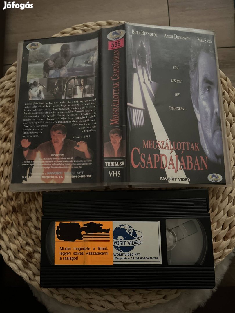 Megszállottak csapdájában vhs