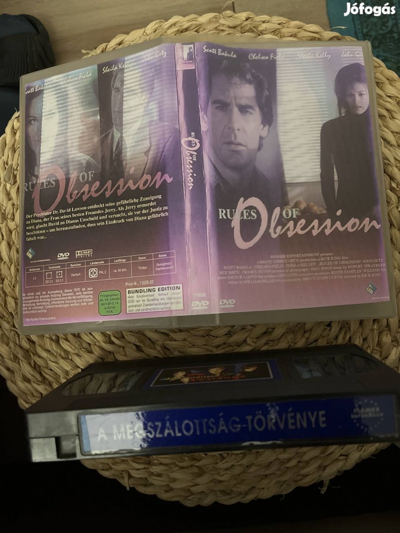 Megszállottság törvénye vhs m