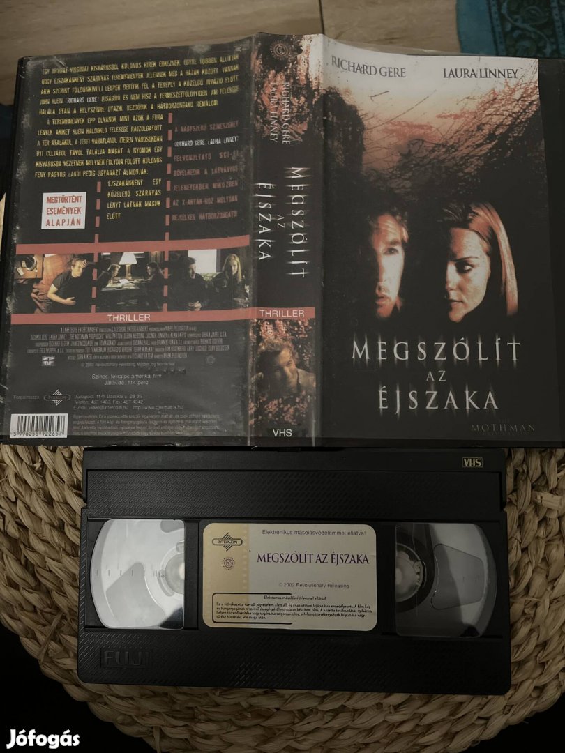 Megszólit az éjszaka vhs m