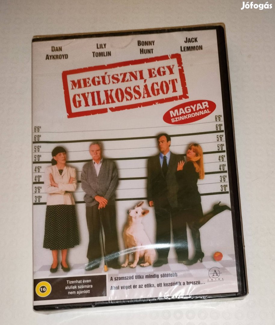 Megúszni egy gyilkosságot dvd bontatlan Jack Lemon