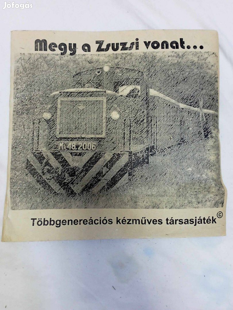 Megy a Zsuzsi vonat társasjáték