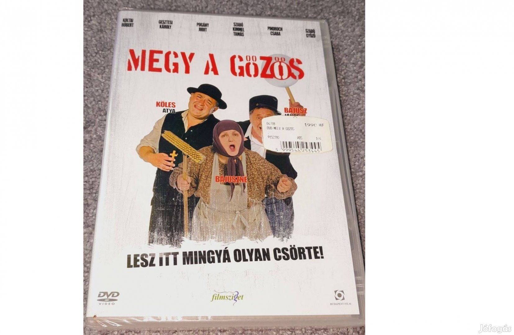 Megy a gőzös DVD (2007) Új bontatlan fóliás Koltai Róbert Pogány Judit
