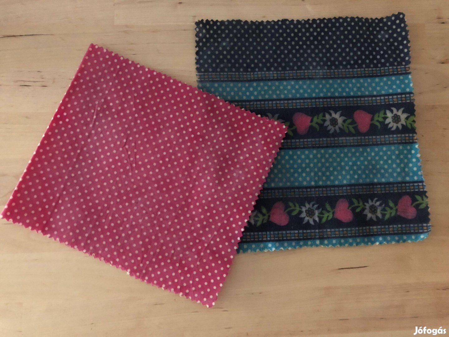 Méhviaszos textil szendvics uzsonna csomagoló, újraszalvéta