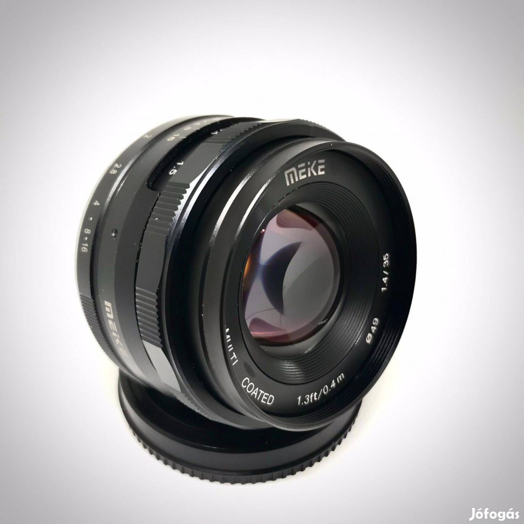 Meike 35mm F1.4 APS-C objektív (Fuji X mount)