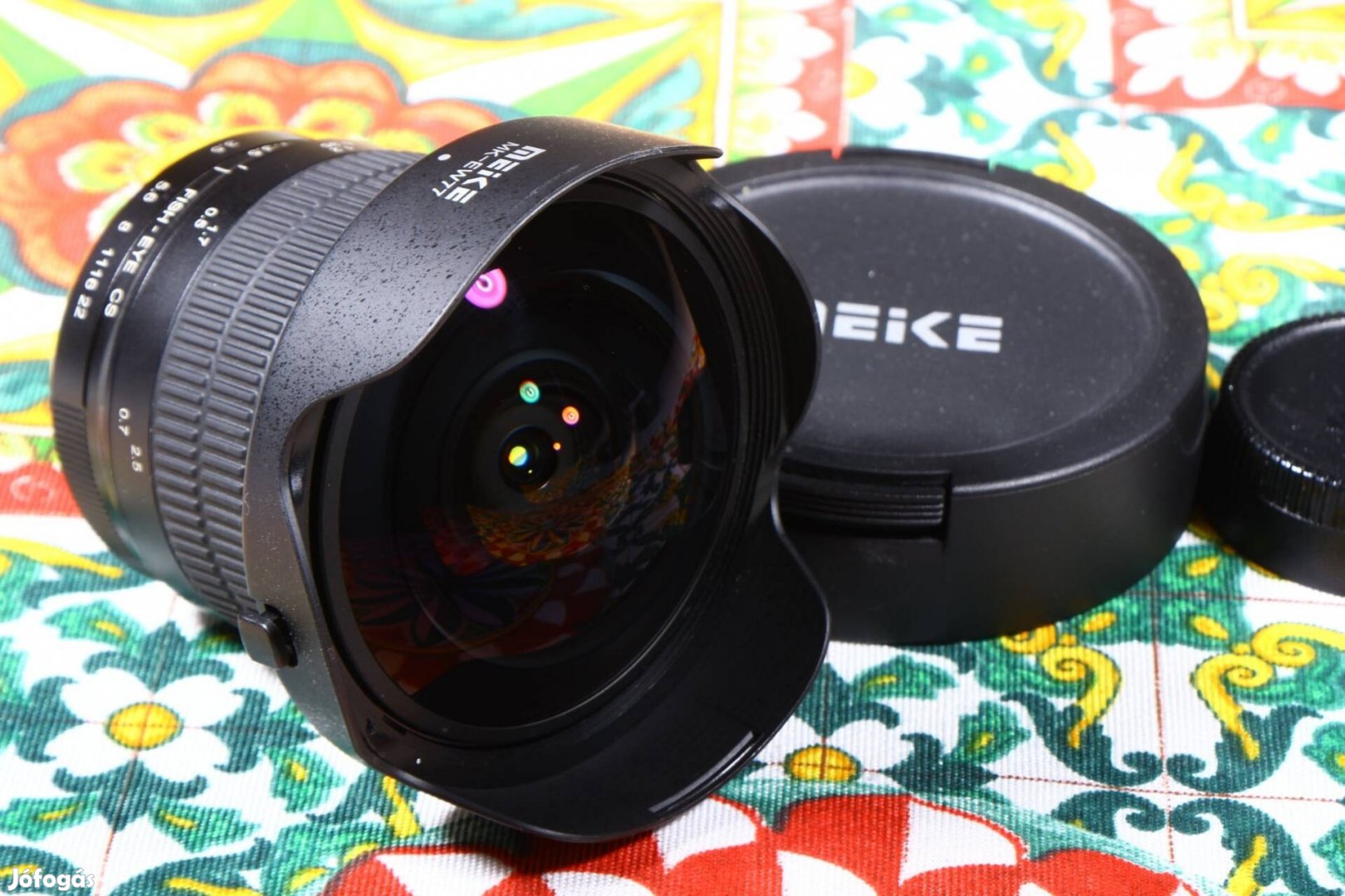 Meike 3.5 8mm Nikon Fisheye halszem objektív 