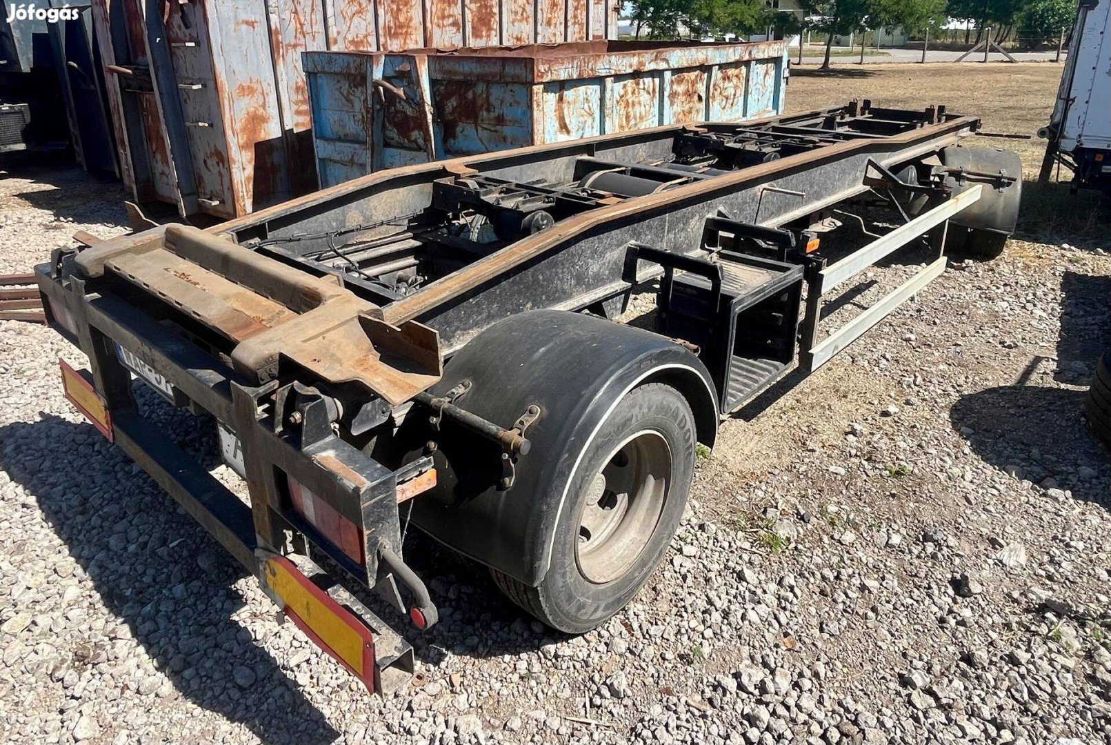 Meiller Hkm G18 konténerszállító pótkocsi