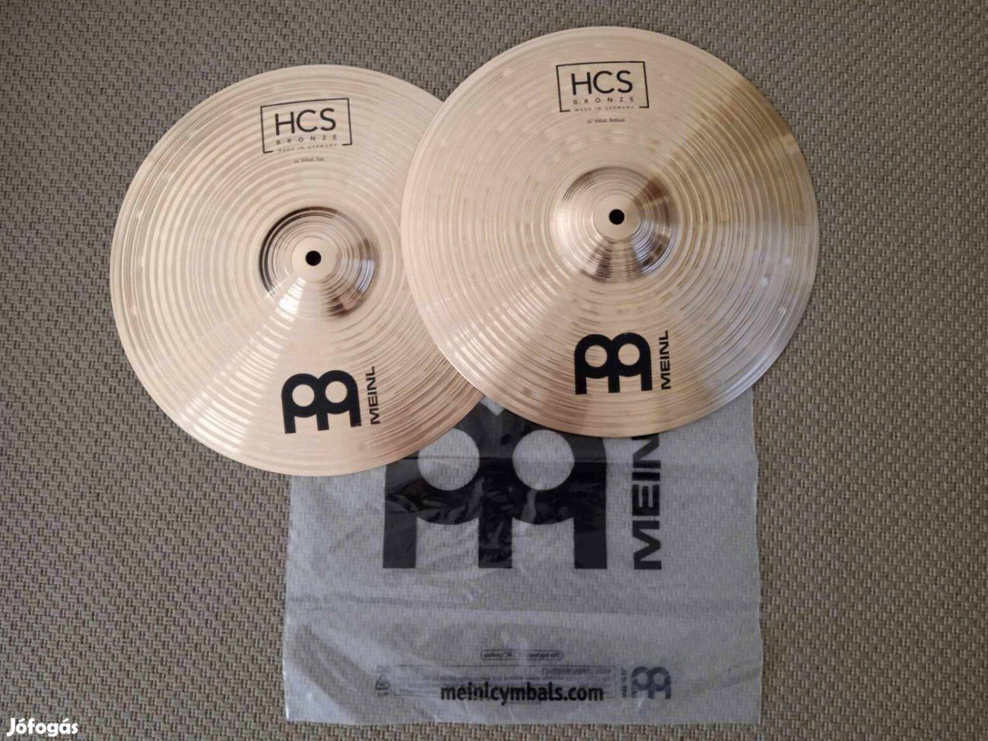 Meinl HCS Bronze 14" hihat