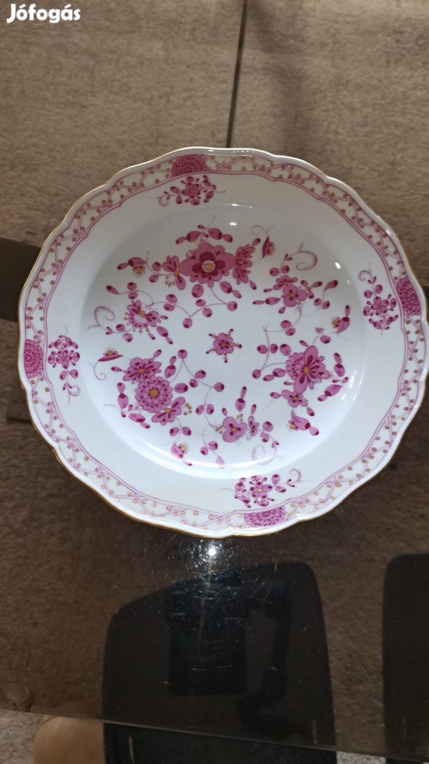 Meissen porcelán tányér