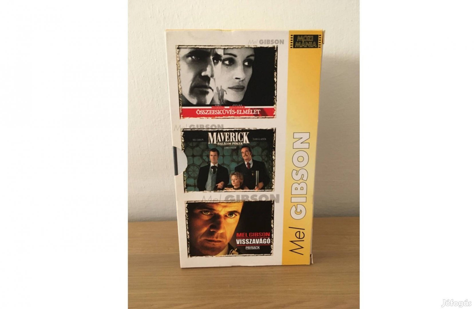 Mel Gibson - Visszavágó Maverik Összeesküvés-elmélet VHS kazetták