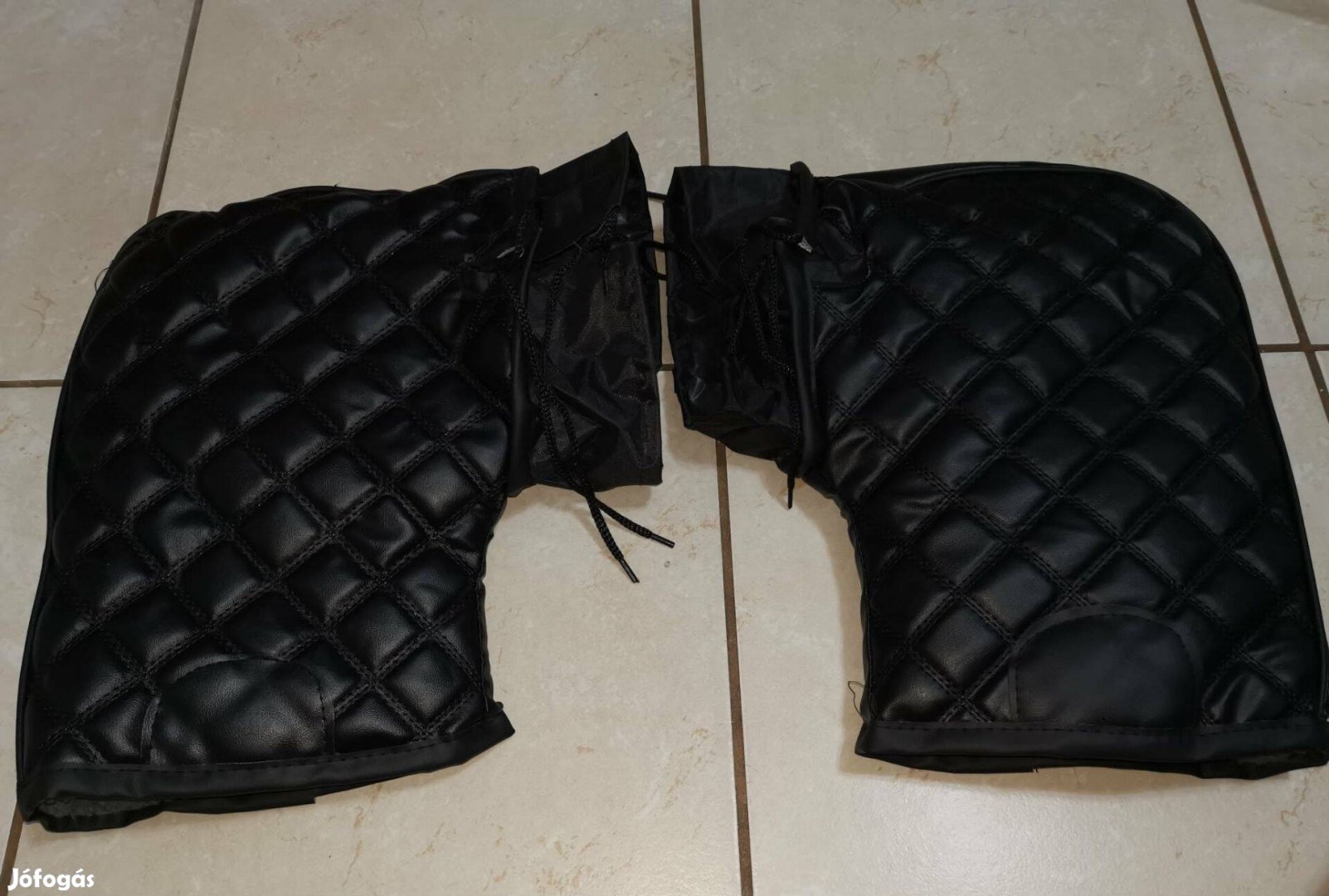 Meleg motoros kormánykesztyű szélálló, bélelt Új