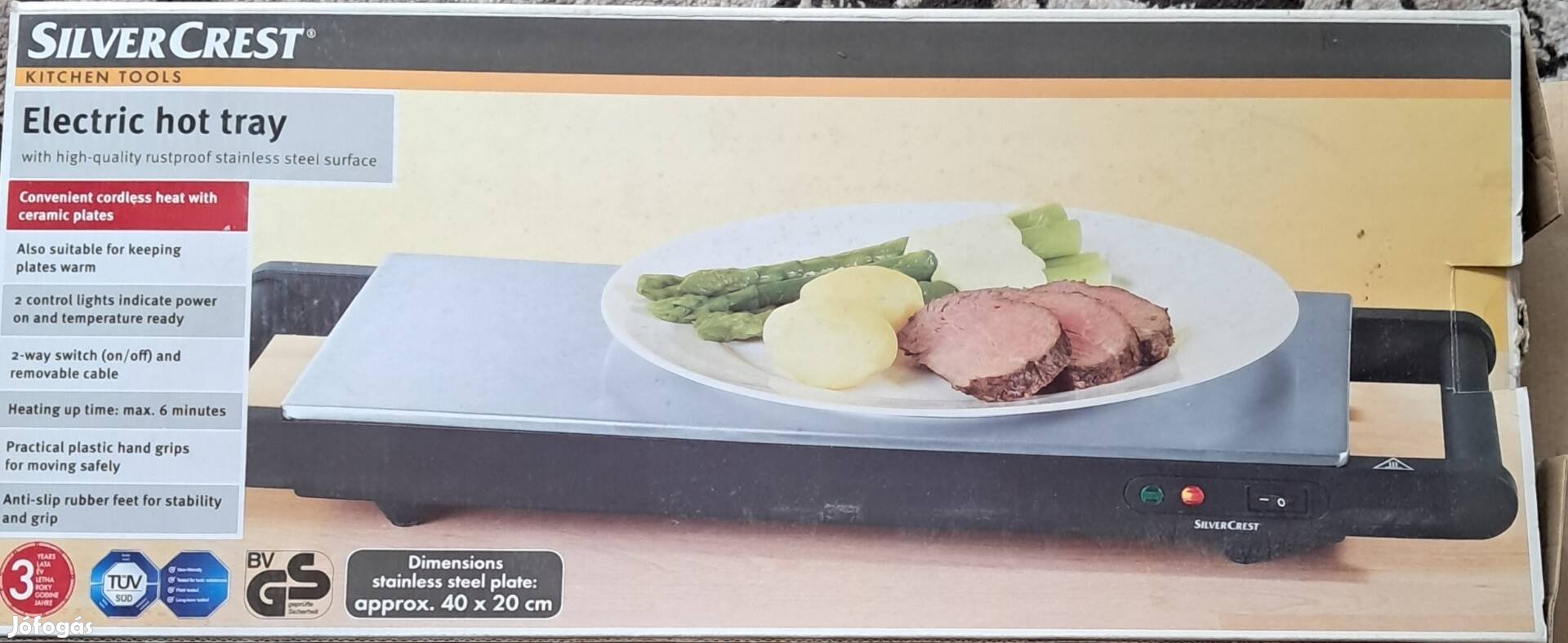 Melegentartó