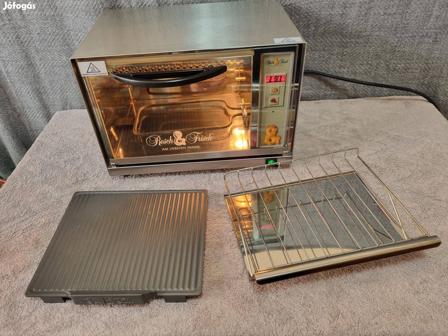 Melegszendvics sütő grill lappal