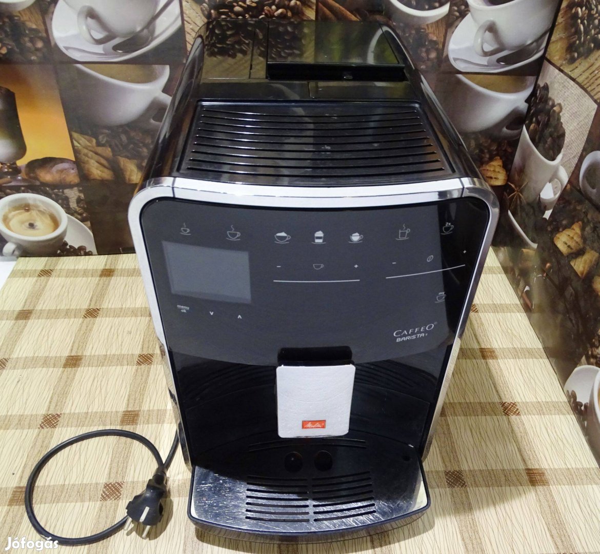 Melitta Barista T automata kávégép kávéfőző presszógép