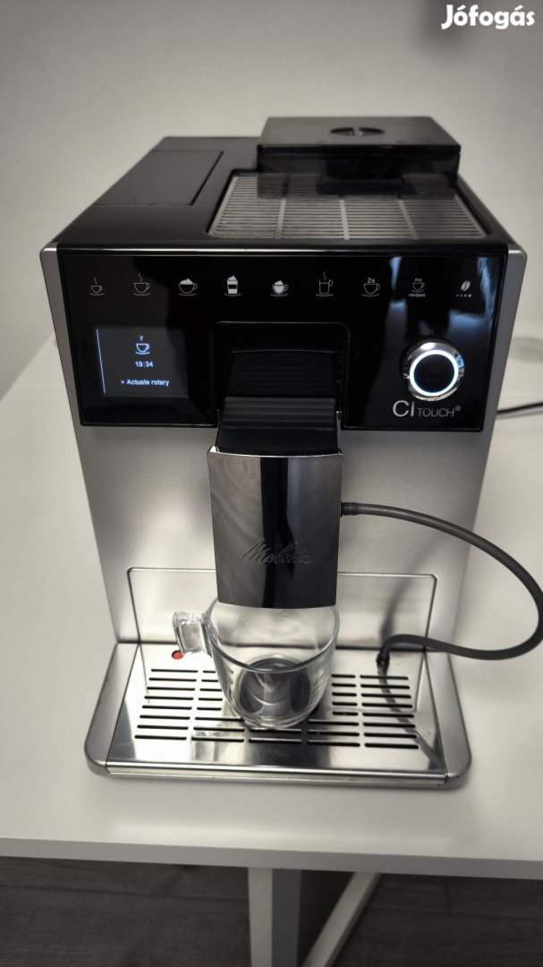 Melitta CI Touch cappuccinós gép 3 hó garanciával 