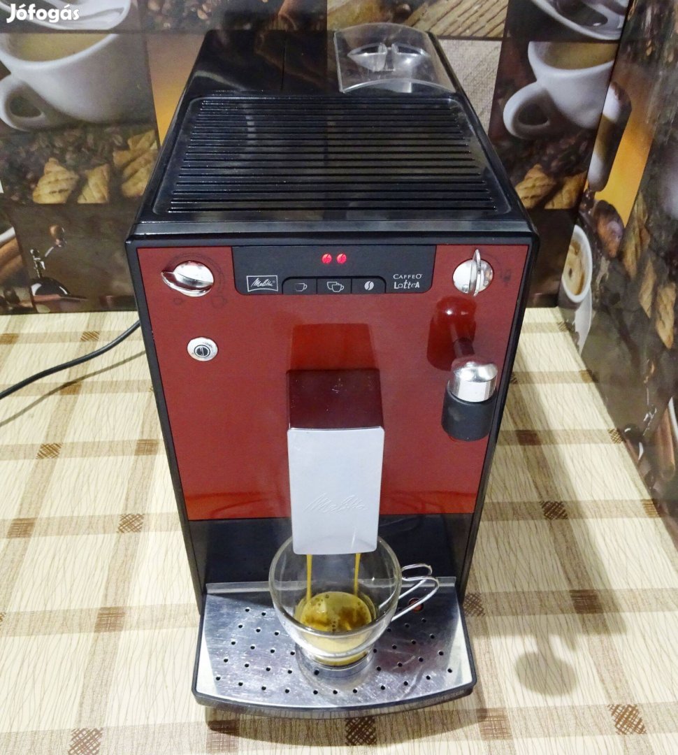 Melitta Caffeo Lattea automata kávégép kávéfőző presszógép