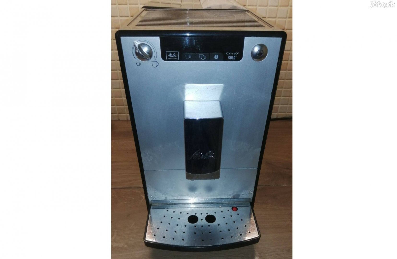 Melitta Ceffeo Solo E950-103 (xxx21 01) darálós kávégép. Működik!