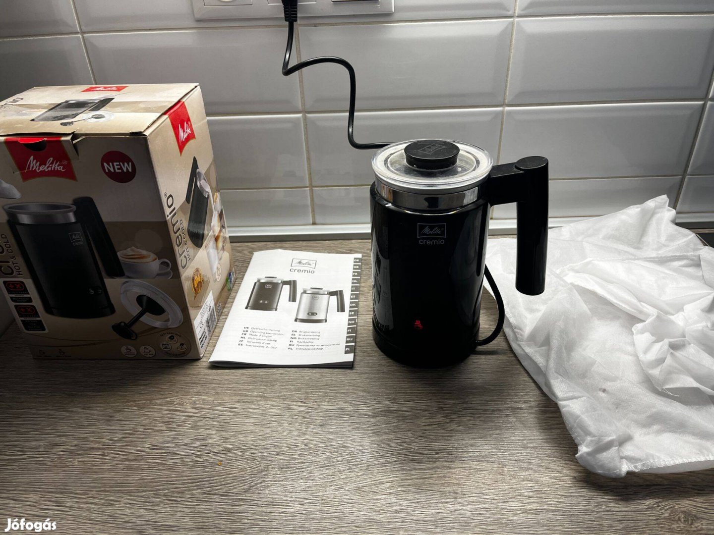 Melitta Cremio tejhabosító, hibás