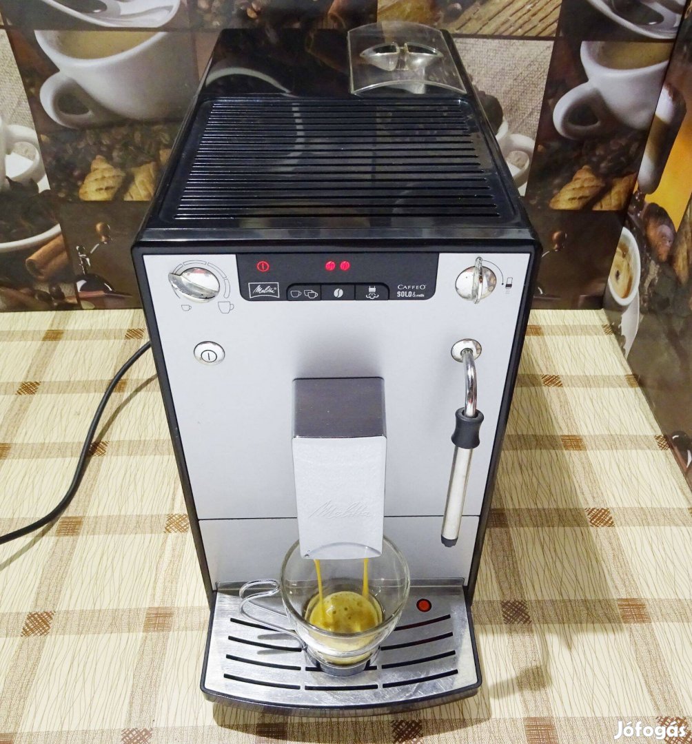 Melitta Solo & Milk automata kávégép kávéfőző presszógép