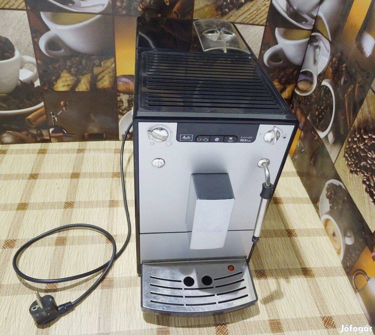 Melitta Solo & Milk automata kávégép kávéfőző presszógép