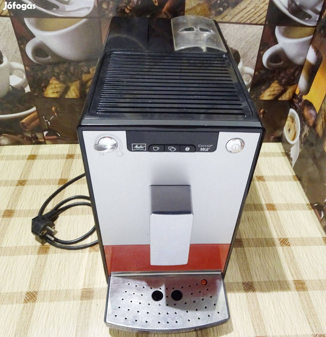 Melitta Solo automata kávégép kávéfőző ezüst