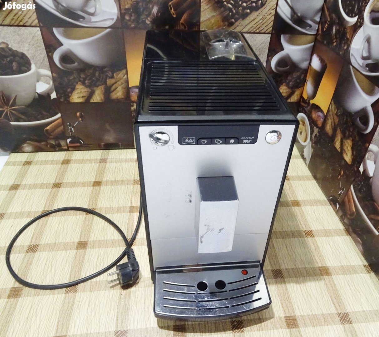 Melitta Solo automata kávégép kávéfőző ezüst