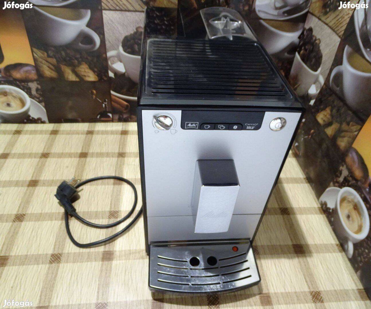 Melitta Solo automata kávégép kávéfőző presszógép