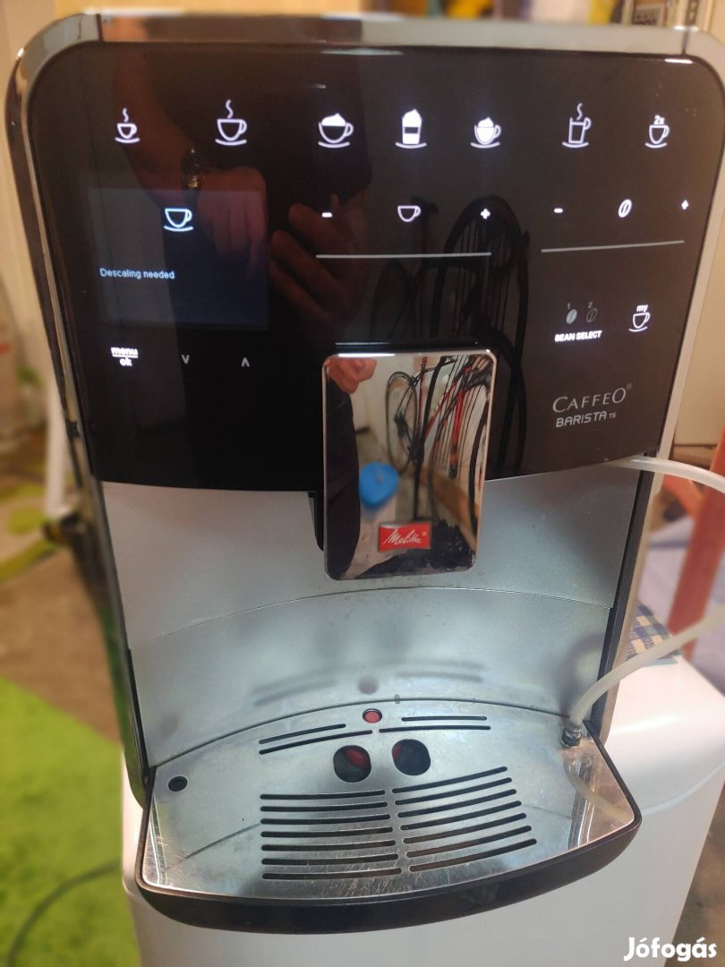 Melitta caffeo barista kávégép hibás